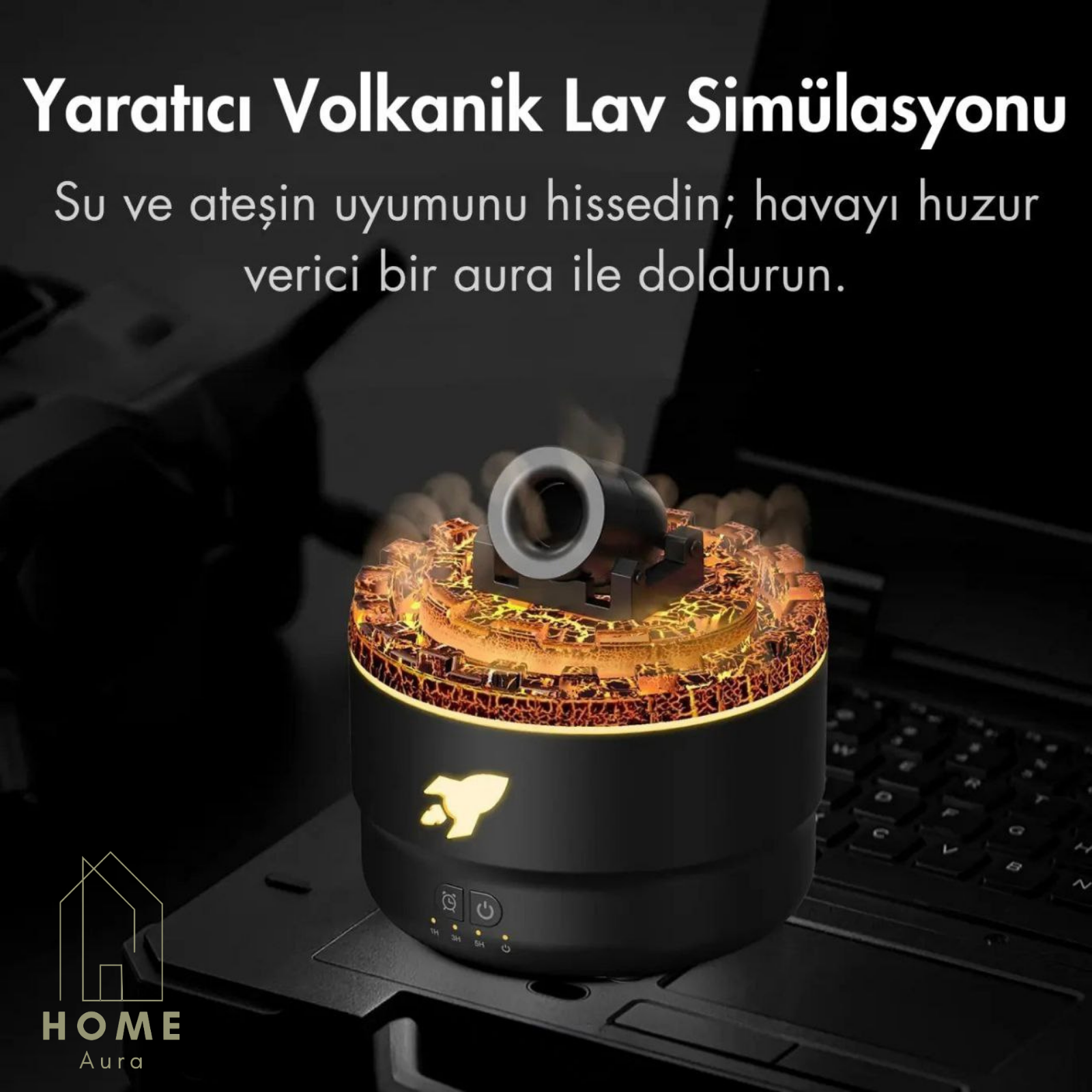 Home Aura™ Havan Topu Nemlendirici