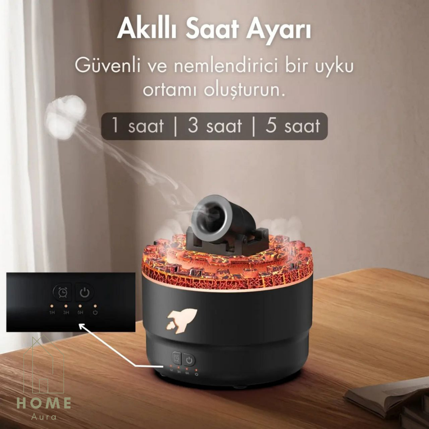 Home Aura™ Havan Topu Nemlendirici