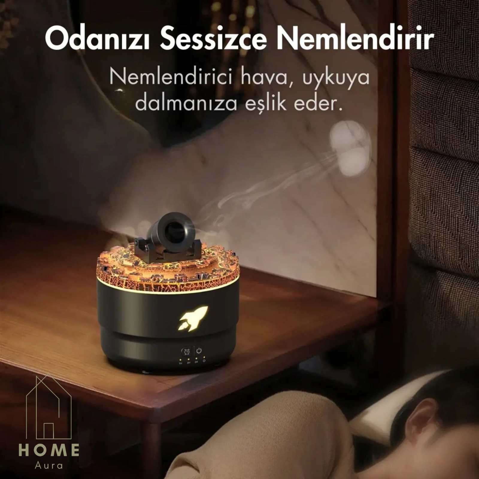 Home Aura™ Havan Topu Nemlendirici